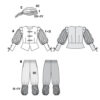Burda Style Schnittmuster - Historisches Landsknecht Gewand - Nr. 7467 – Bild 9