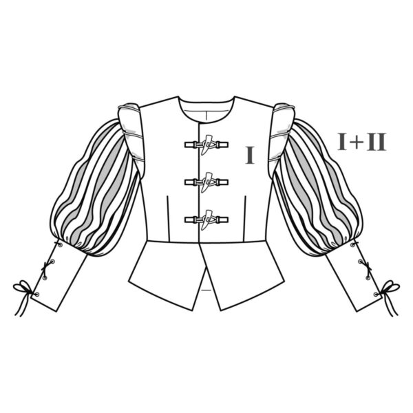 Burda Style Schnittmuster - Historisches Landsknecht Gewand - Nr. 7467 – Bild 5
