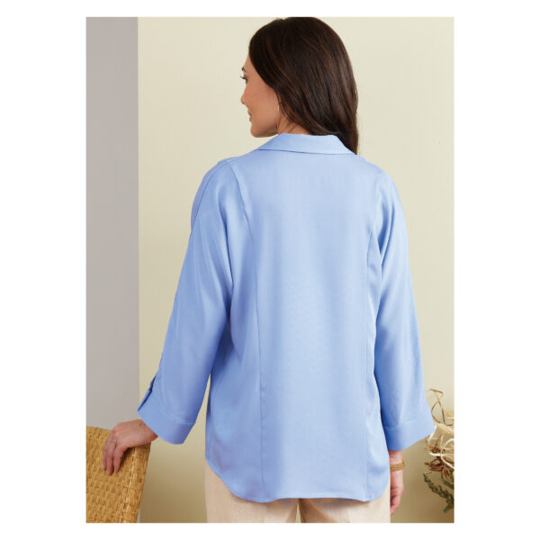 Butterick Schnittmuster - B6898 - Bluse mit  Reverskragen – Bild 8