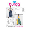Burda Style-Schnittmuster - langes Dirndl Tracht - 8448