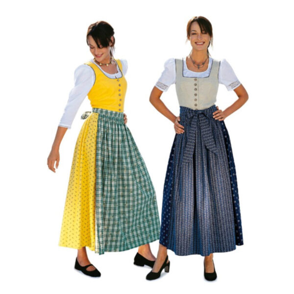 Burda Style-Schnittmuster - langes Dirndl Tracht - 8448 – Bild 2