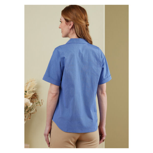 Butterick Schnittmuster - B6898 - Bluse mit  Reverskragen – Bild 9