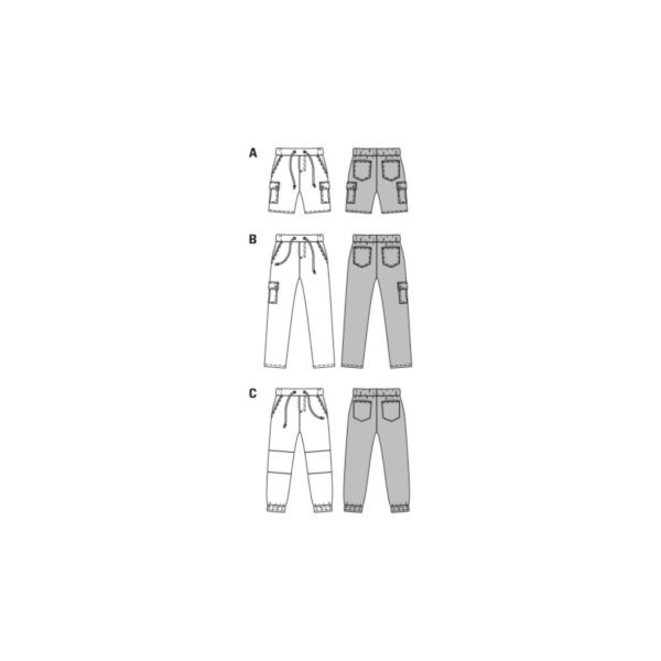 Burda Style Schnittmuster - Hose - elastischer Bund & Kordelzug - Nr. 9354 – Bild 7