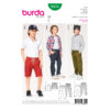 Burda Style Schnittmuster - Hose - elastischer Bund & Kordelzug - Nr. 9354
