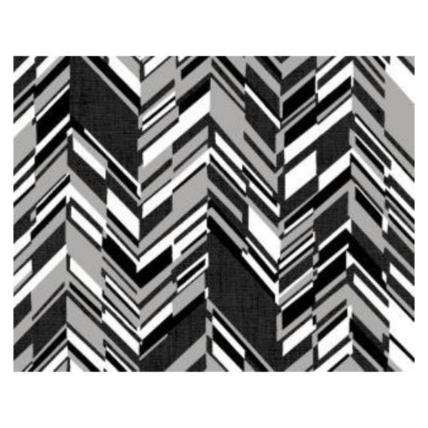 13.80EURO/m - Baumwollstoff, Patchworkstoff - And sew on - schwarz/weiß