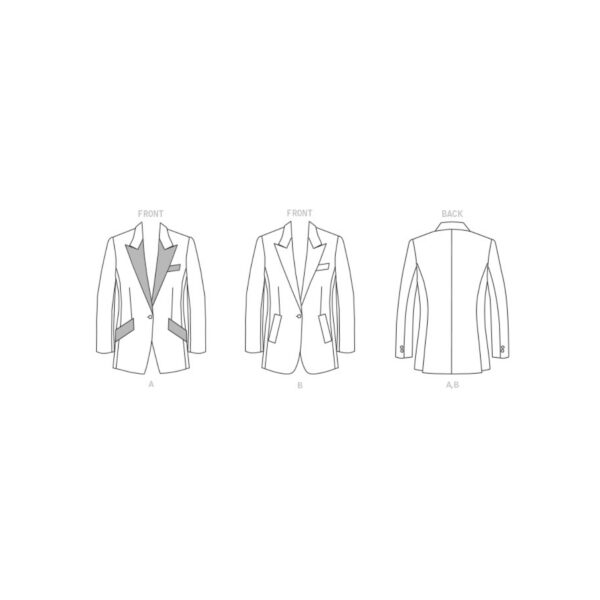 Butterick Schnittmuster - B6862 -  Damenblazer – Bild 7