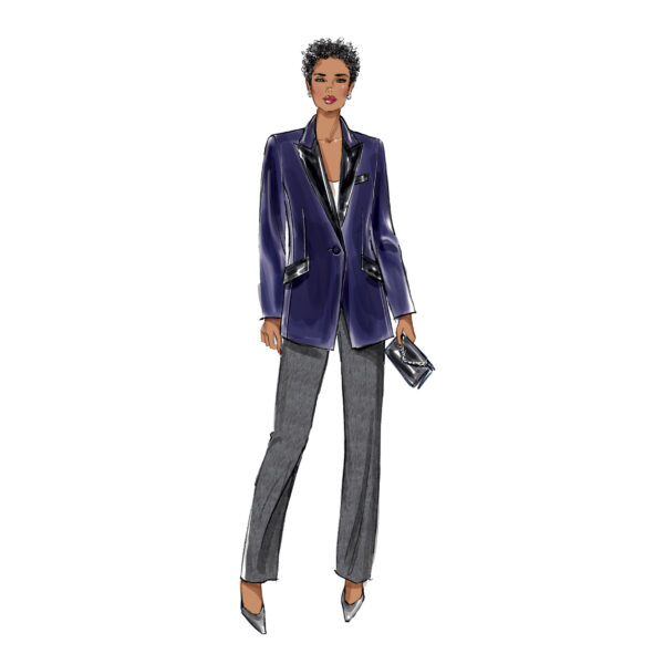 Butterick Schnittmuster - B6862 -  Damenblazer – Bild 5