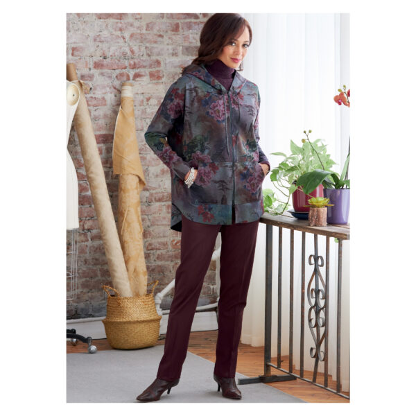 Butterick Schnittmuster - B6863 - Jacke, Damenjacke, Kapuzenjacke – Bild 5