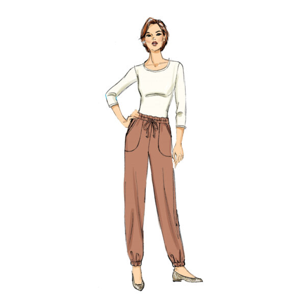 Butterick Schnittmuster - B6865 - Hose, Damenhose – Bild 4