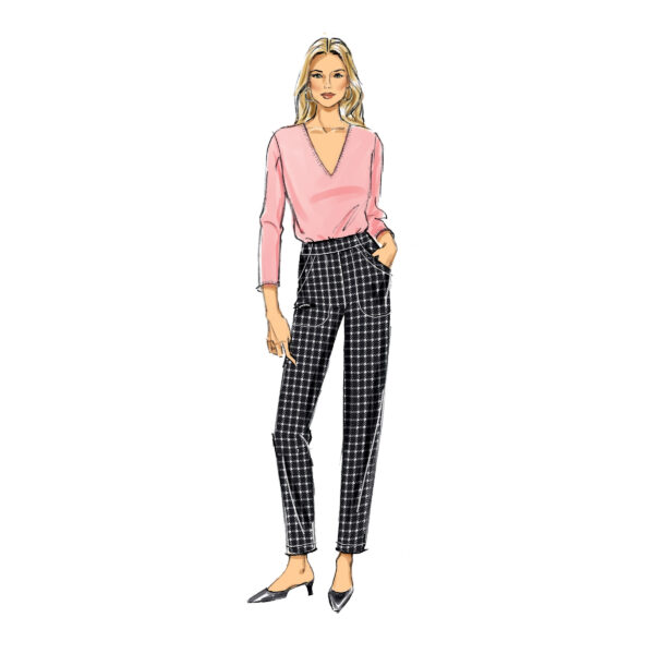 Butterick Schnittmuster - B6865 - Hose, Damenhose – Bild 5