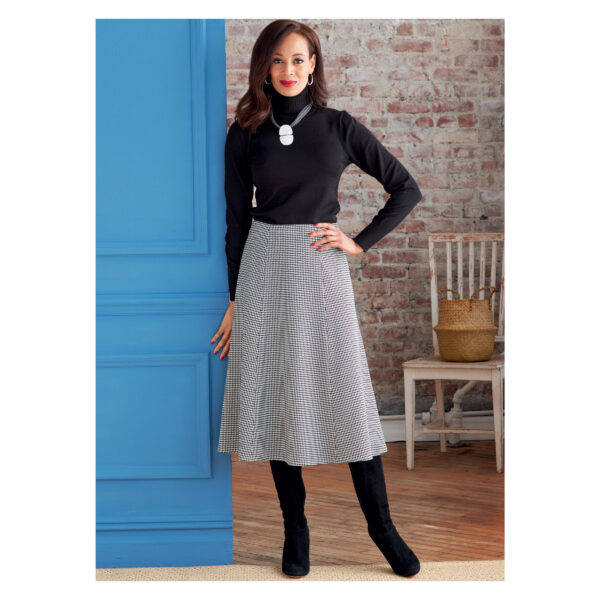 Butterick Schnittmuster - B6866 -  Bahnenrock – Bild 2