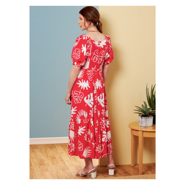 Butterick Schnittmuster - B6872 - Sommerkleid mit Volant am Rocksaum – Bild 3