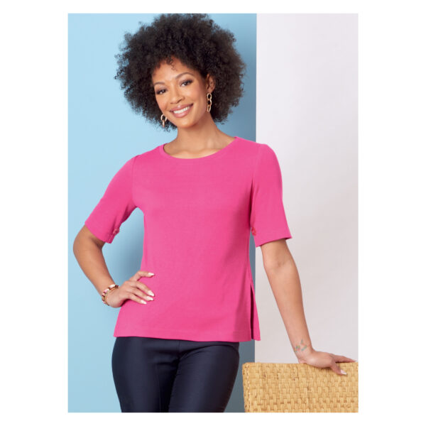 Butterick Schnittmuster - B6874 - Basic Shirt, Damenshirt – Bild 2