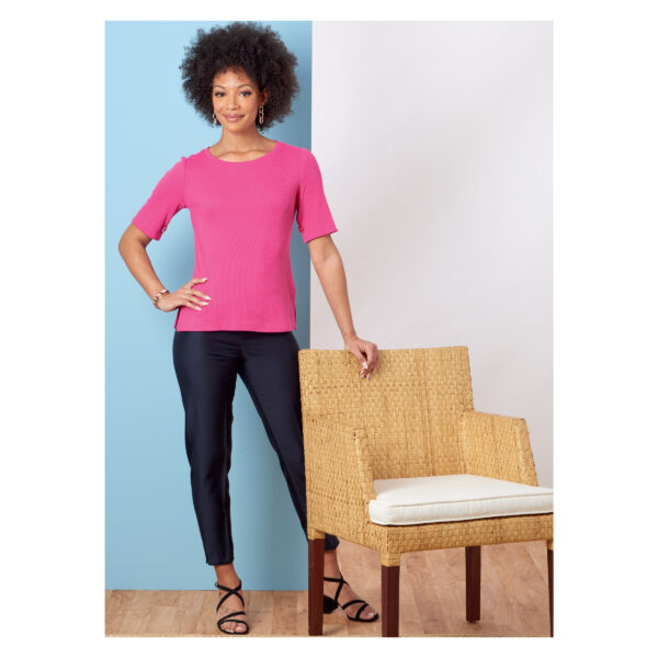 Butterick Schnittmuster - B6874 - Basic Shirt, Damenshirt – Bild 3