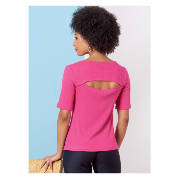 Butterick Schnittmuster - B6874 - Basic Shirt, Damenshirt – Bild 4