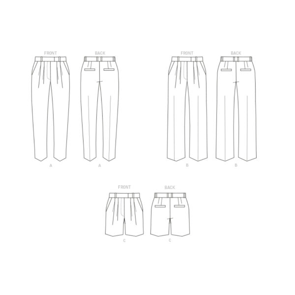 Butterick Schnittmuster - B6878 - Damenhose, Damenshorts – Bild 7