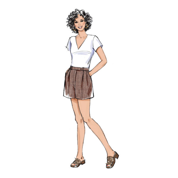 Butterick Schnittmuster - B6878 - Damenhose, Damenshorts – Bild 5