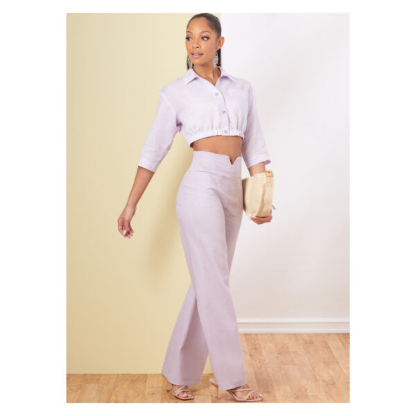 Butterick Schnittmuster - B6880 - Damenhose und Hemdbluse – Bild 2