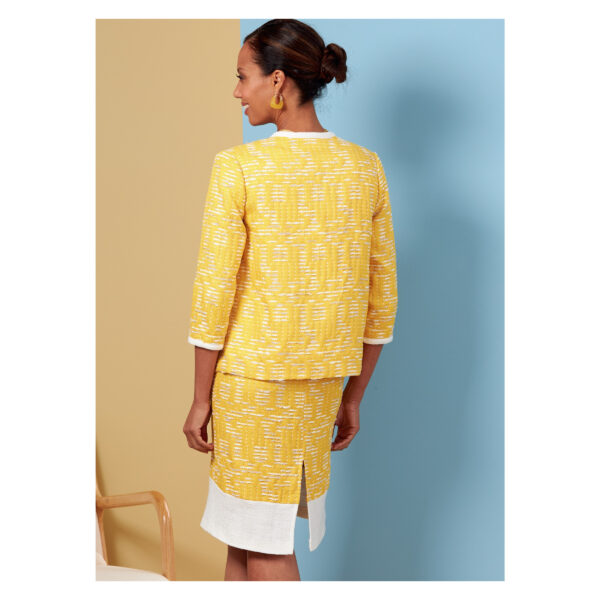 Butterick Schnittmuster - B6882 - Damenkombination, Kleid, Bluse, Hose, Jacke – Bild 4