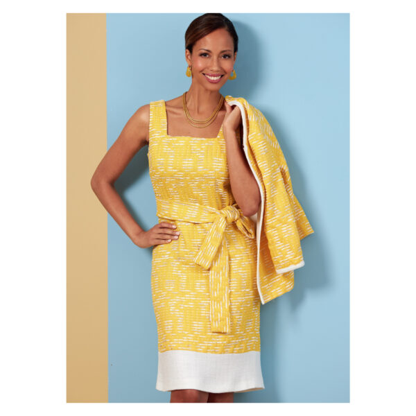 Butterick Schnittmuster - B6882 - Damenkombination, Kleid, Bluse, Hose, Jacke – Bild 8