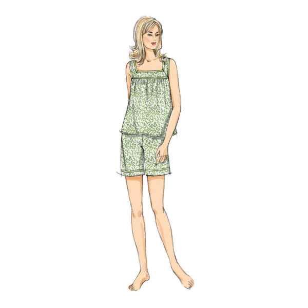 Butterick Schnittmuster - B6883 -  Nachtwäsche für die Dame – Bild 4