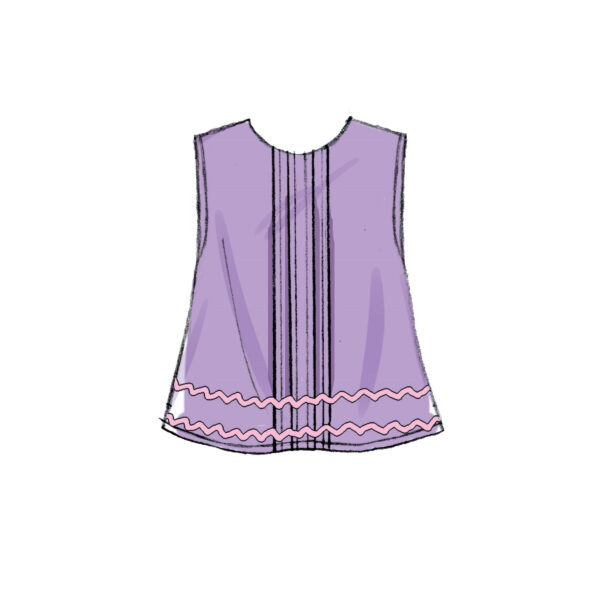 Butterick Schnittmuster - B6884 - Babykombination – Bild 8