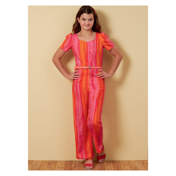 Butterick Schnittmuster - B6888 - Mädchenkleid, Mädchenoverall – Bild 2