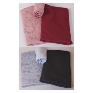 Stoffpaket - Jersey, Kinderbekleidung - Bauernhof - Tiere - 2 Farbvarianten - SPJ 08