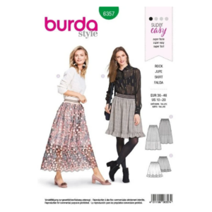 Burda Style Schnittmuster - Rock - A-Linien-Röcke - Nr.6357