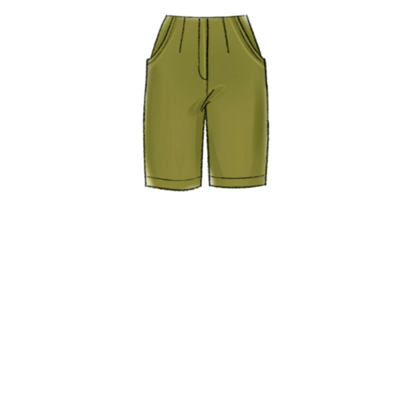 McCalls Schnittmuster M7934 - Hose - dreiviertel Hose - mit Schlag – Bild 3