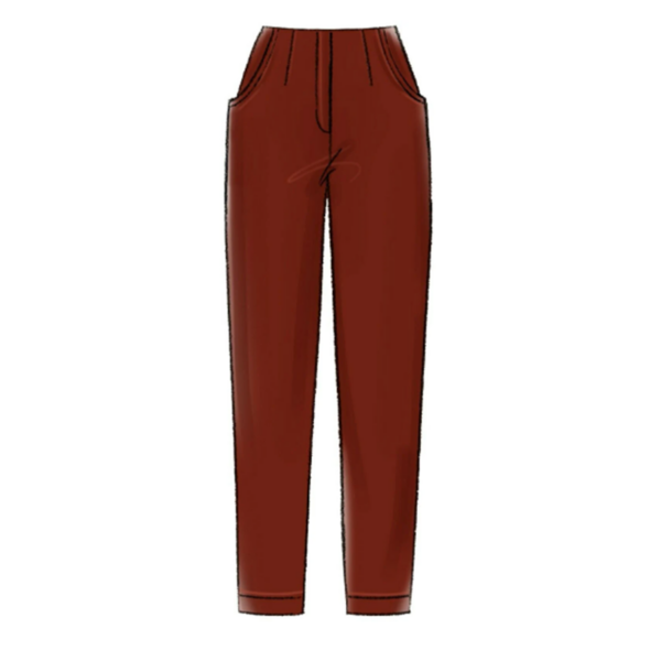 McCalls Schnittmuster M7934 - Hose - dreiviertel Hose - mit Schlag – Bild 4