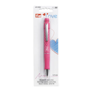 Prym Love - Minenstift mit 2 Minen - 0,9mm extrafein - 2 Farben