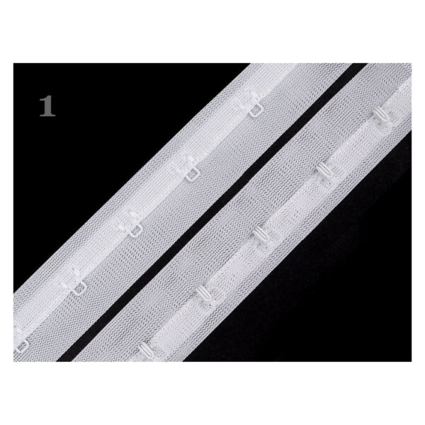 1 Meter Korsettband - 25mm - einreihig - verschiedene Farben – Bild 2