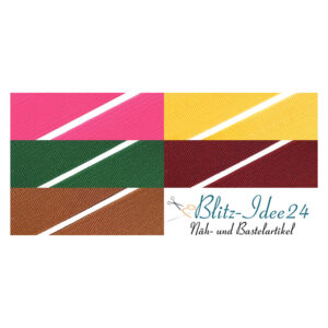 1.25EUR/ 1m -  2m Gummiband - glatt, 20 mm - verschiedene Farben