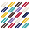 1 Meter Klettverschluss - Haken + Plüsch - 20 mm - versch. Farben