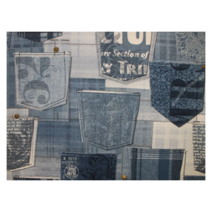 11.20EUR/ 1m -  Dekostoff, Baumwollmischung -  Verso - Jeans