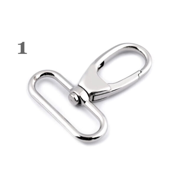 2 Stk. Karabiner - Karabinerhaken für 38mm Gurtband / Schlüsselband - Farben – Bild 3