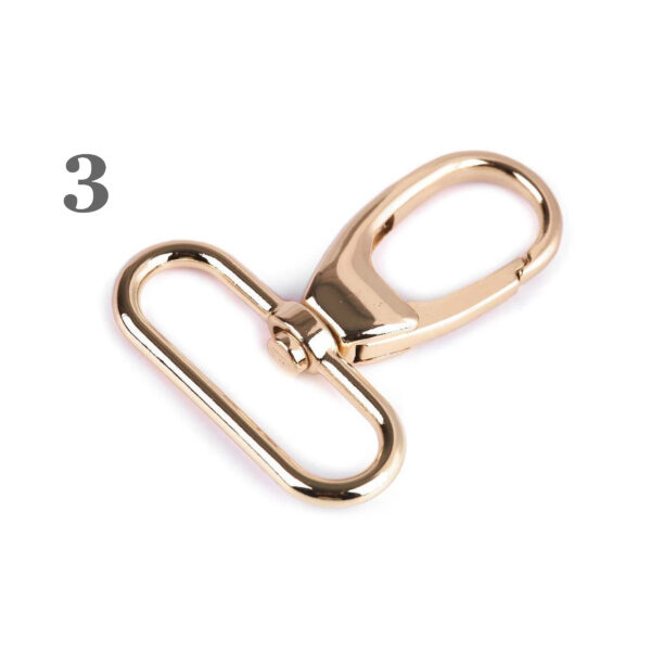 2 Stk. Karabiner - Karabinerhaken für 38mm Gurtband / Schlüsselband - Farben – Bild 5