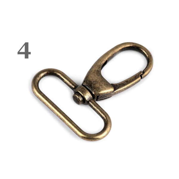 2 Stk. Karabiner - Karabinerhaken für 38mm Gurtband / Schlüsselband - Farben – Bild 6