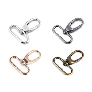 2 Stk. Karabiner - Karabinerhaken für 38mm Gurtband / Schlüsselband - Farben