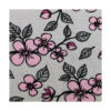 16.40EUR/ 1m - Jersey - Steinbeck "Valerie Papillon" - Grau, Rosa – Bild 3