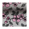 16.40EUR/ 1m - Jersey - Steinbeck "Valerie Papillon" - Grau, Rosa – Bild 2