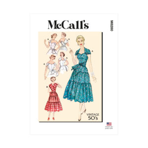 McCalls Schnittmuster M8280 - Vintage - Kleid der 50er Jahre