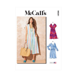 McCalls Schnittmuster M8281 - schlichtes Kleid, Sommerkleid