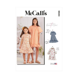 McCalls Schnittmuster M8283 - Kindermode, Kleid, Sommerkleid