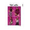 McCalls Schnittmuster M8298 - Shirt, Taschen, Mütze, Rock