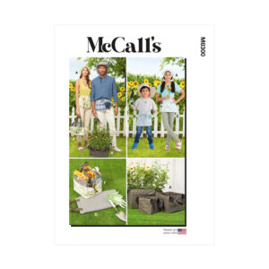 McCalls Schnittmuster M8300 - Taschen, Kissen, Schürzen, alles für den Garten