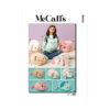 McCalls Schnittmuster M8301 - lustige Tiere aus verschiedenen Materialien