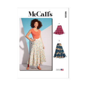 McCalls Schnittmuster M8326 - Stufenrock
