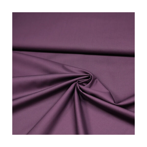13.00EUR/ 1m - Baumwolle- Popeline - uni, aubergine – Bild 2
